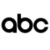 Black lowercase "abc" in a bold, rounded font centered on a white circle background.