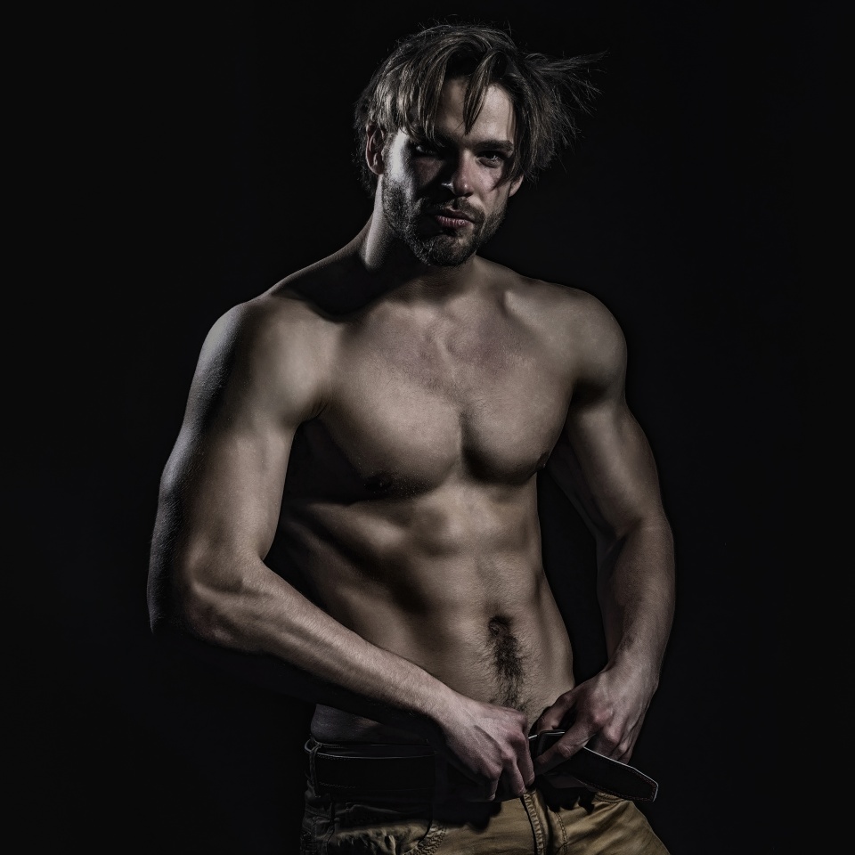 Sexy sport muscle fit guy stripped. Bare torso man, male abs and body. Naked Man. Nude male torso. Sexy body.