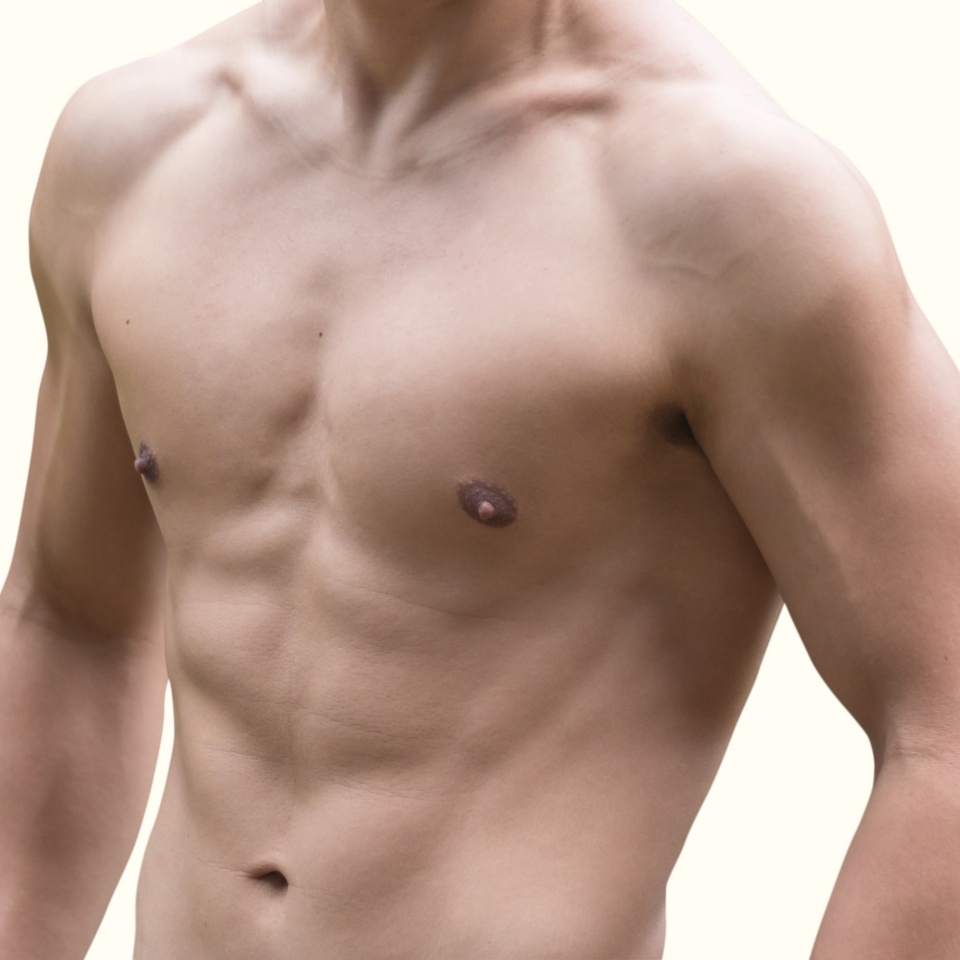 Upper body male isolated on white background with clipping path
